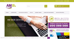 Desktop Screenshot of amwebdental.com